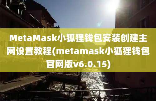 MetaMask小狐狸钱包安装创建主网设置教程(metamask小狐狸钱包官网版v6.0.15)