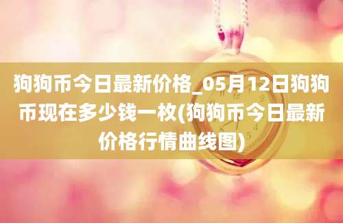 狗狗币今日最新价格_05月12日狗狗币现在多少钱一枚(狗狗币今日最新价格行情曲线图)