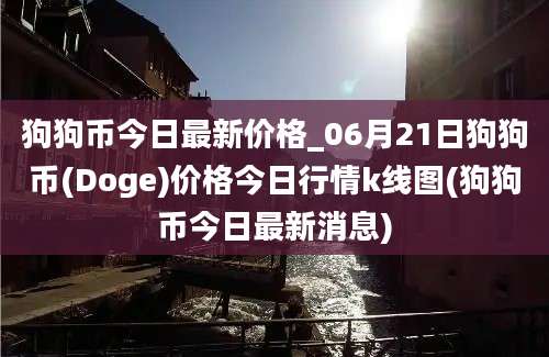 狗狗币今日最新价格_06月21日狗狗币(Doge)价格今日行情k线图(狗狗币今日最新消息)