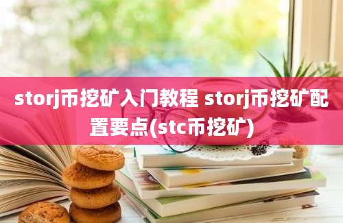 storj币挖矿入门教程 storj币挖矿配置要点(stc币挖矿)