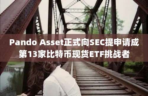 Pando Asset正式向SEC提申请成第13家比特币现货ETF挑战者