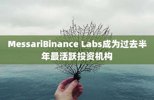 MessariBinance Labs成为过去半年最活跃投资机构