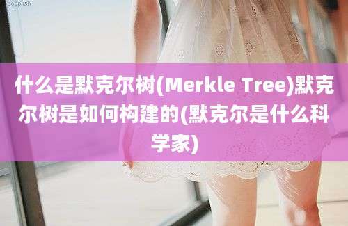 什么是默克尔树(Merkle Tree)默克尔树是如何构建的(默克尔是什么科学家)