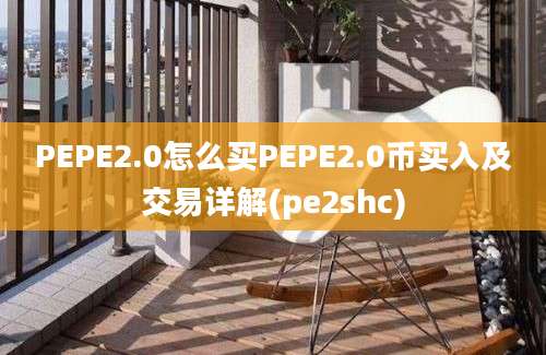 PEPE2.0怎么买PEPE2.0币买入及交易详解(pe2shc)