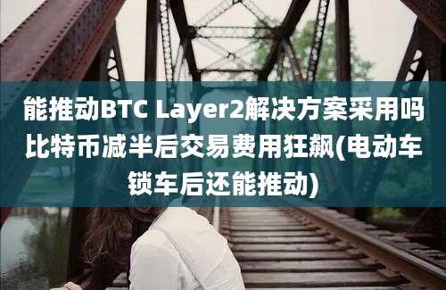 能推动BTC Layer2解决方案采用吗比特币减半后交易费用狂飙(电动车锁车后还能推动)