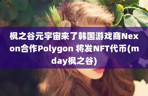 枫之谷元宇宙来了韩国游戏商Nexon合作Polygon 将发NFT代币(mday枫之谷)