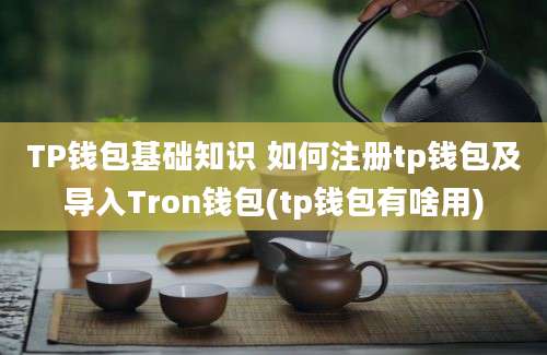 TP钱包基础知识 如何注册tp钱包及导入Tron钱包(tp钱包有啥用)