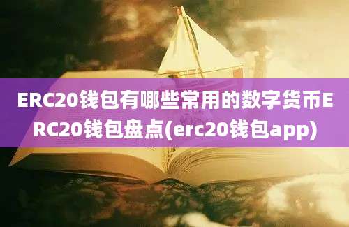 ERC20钱包有哪些常用的数字货币ERC20钱包盘点(erc20钱包app)