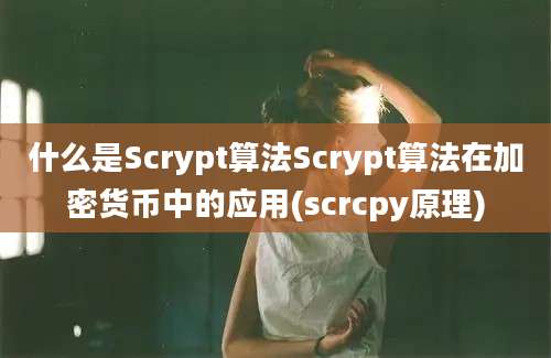 什么是Scrypt算法Scrypt算法在加密货币中的应用(scrcpy原理)