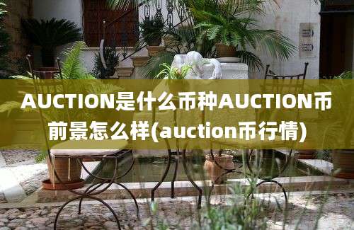 AUCTION是什么币种AUCTION币前景怎么样(auction币行情)