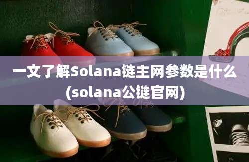 一文了解Solana链主网参数是什么(solana公链官网)