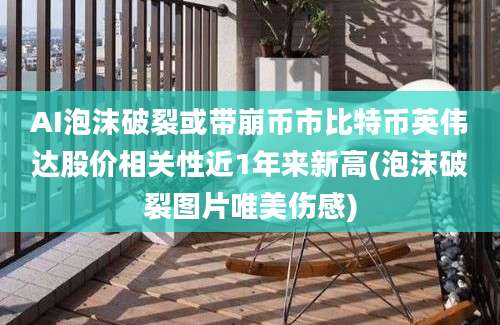 AI泡沫破裂或带崩币市比特币英伟达股价相关性近1年来新高(泡沫破裂图片唯美伤感)