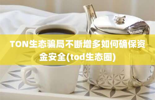 TON生态骗局不断增多如何确保资金安全(tod生态圈)