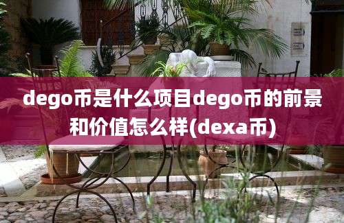 dego币是什么项目dego币的前景和价值怎么样(dexa币)