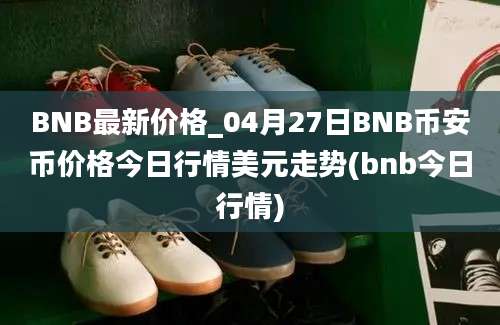 BNB最新价格_04月27日BNB币安币价格今日行情美元走势(bnb今日行情)