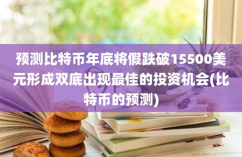 预测比特币年底将假跌破15500美元形成双底出现最佳的投资机会(比特币的预测)