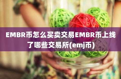 EMBR币怎么买卖交易EMBR币上线了哪些交易所(emj币)