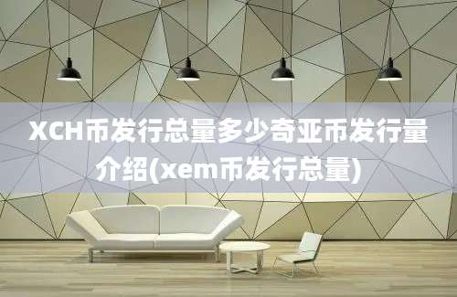 XCH币发行总量多少奇亚币发行量介绍(xem币发行总量)